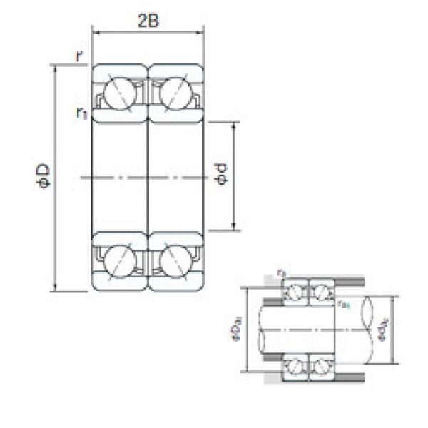 підшипник 7311CDF NACHI #1 image