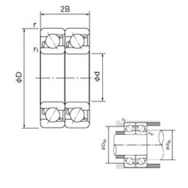 підшипник 7202BDT NACHI #1 image