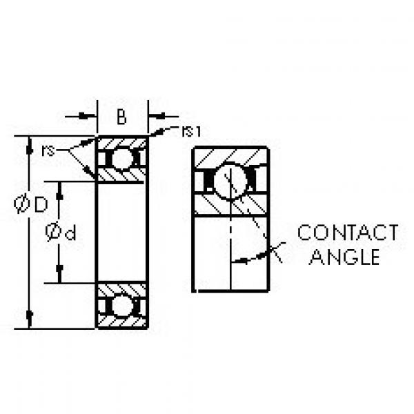 підшипник 7217AC AST #1 image