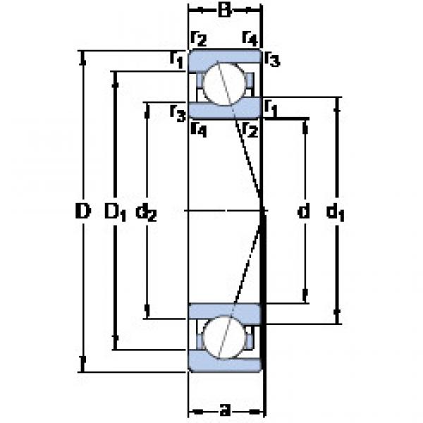 підшипник 71913 ACE/HCP4A SKF #1 image