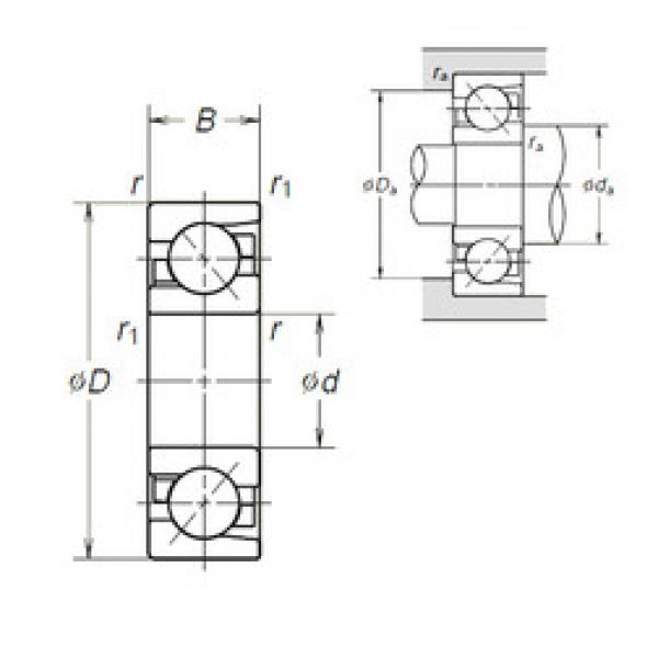 підшипник 7304BEA NSK #1 image