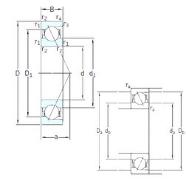 підшипник E 212 /NS 7CE3 SNFA #1 image