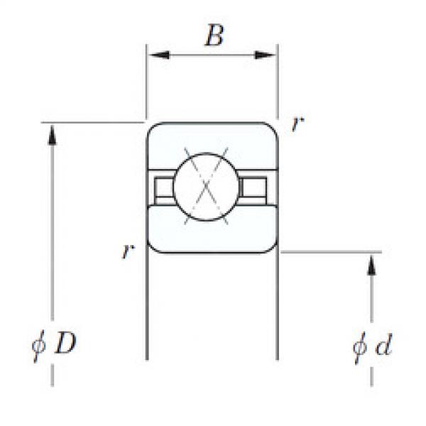 підшипник KBX100 KOYO #1 image