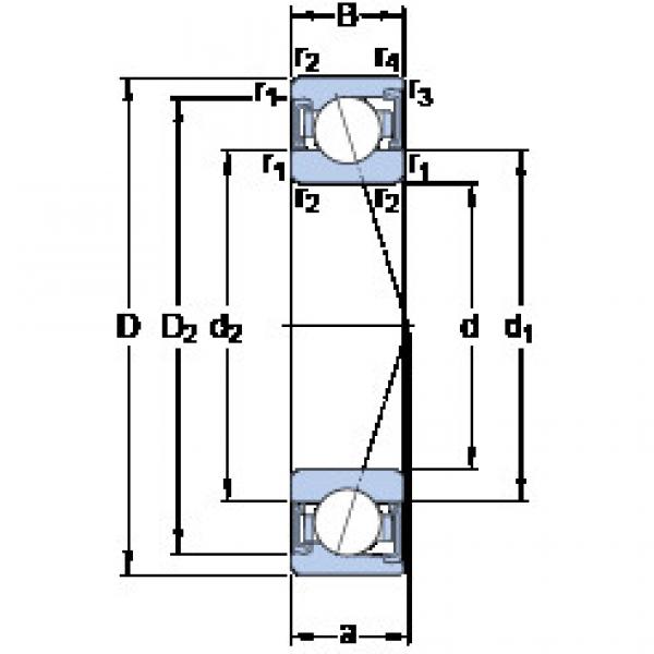 підшипник S71900 ACD/HCP4A SKF #1 image