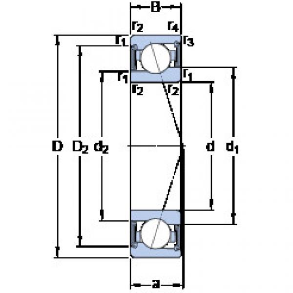 підшипник S71904 ACE/P4A SKF #1 image