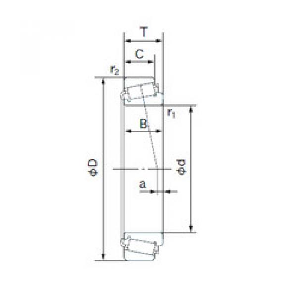 підшипник 6580R/6535 NACHI #1 image