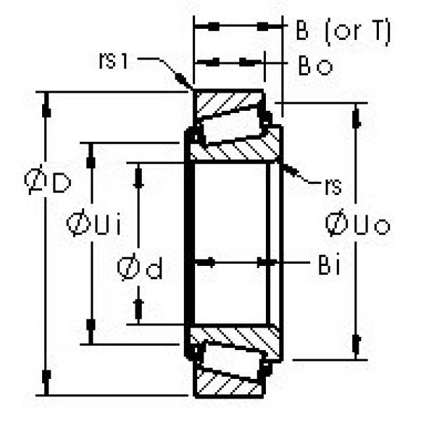 підшипник M88048/M88011 AST #1 image