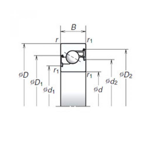 підшипник 25TAC62BDDG NSK #1 image