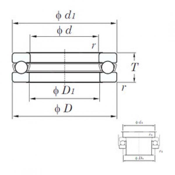 підшипник 51211 KOYO #1 image