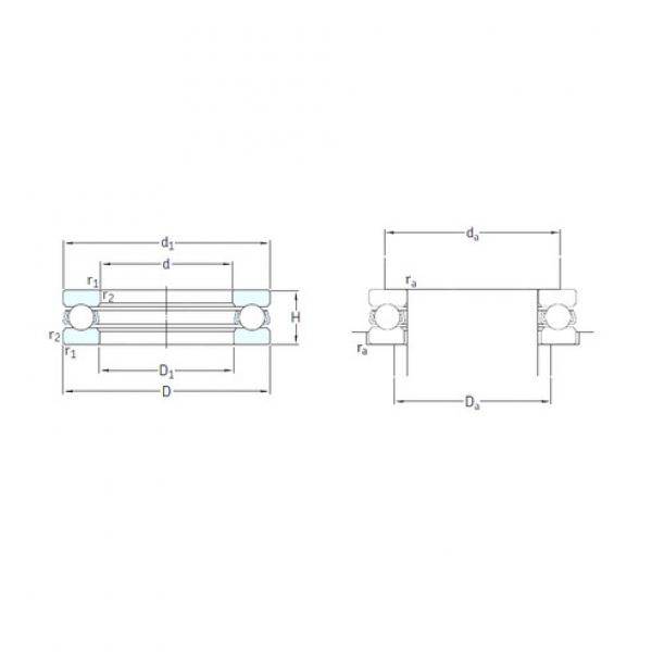 підшипник 51196F SKF #1 image