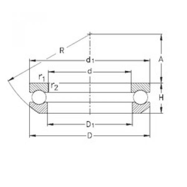 підшипник 53232 NKE #1 image