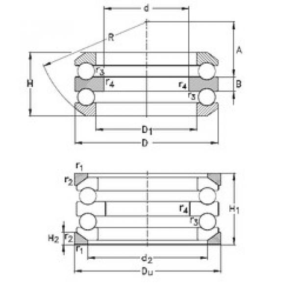 підшипник 54204+U204 NKE #1 image