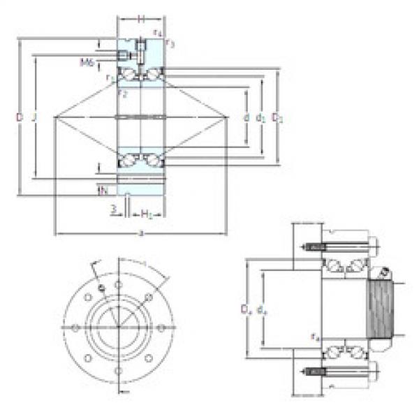 підшипник BEAM 25/75/C 7P60 SNFA #1 image