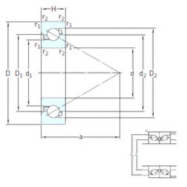 підшипник BS 340 7P62U SNFA #1 image