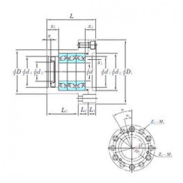 підшипник BSU4072BDFD KOYO #1 image