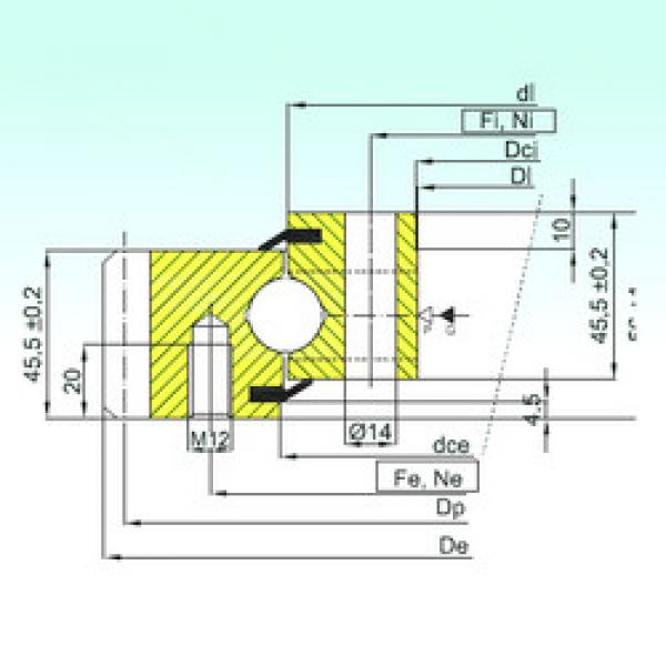 підшипник EB1.20.0544.201-2STPN ISB #1 image