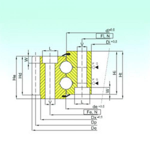 підшипник EB2.25.1077.200-1SPPN ISB #1 image