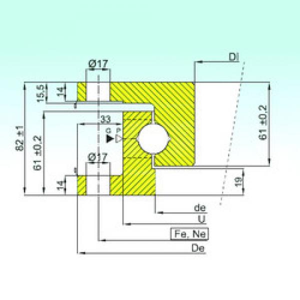 підшипник NK.22.0500.100-1PPN ISB #1 image