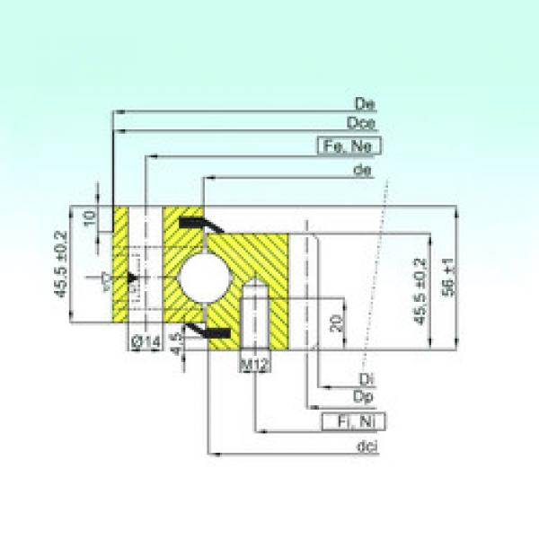 підшипник ZB1.20.0314.201-2SPTN ISB #1 image