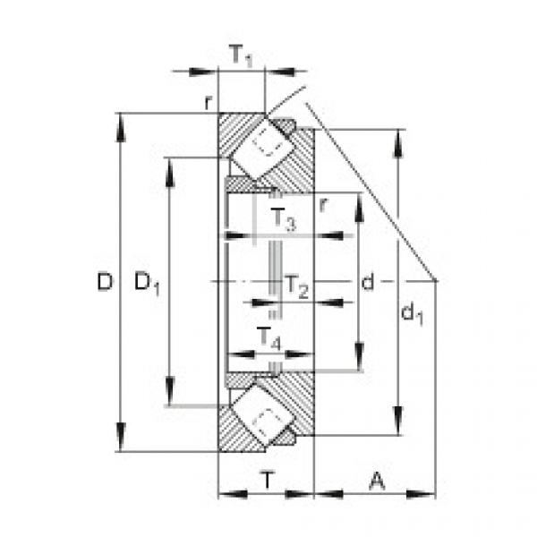 підшипник 292/900-E-MB FAG #1 image