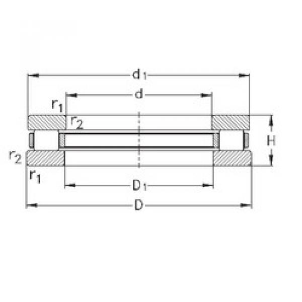 підшипник 81144-MB NKE #1 image