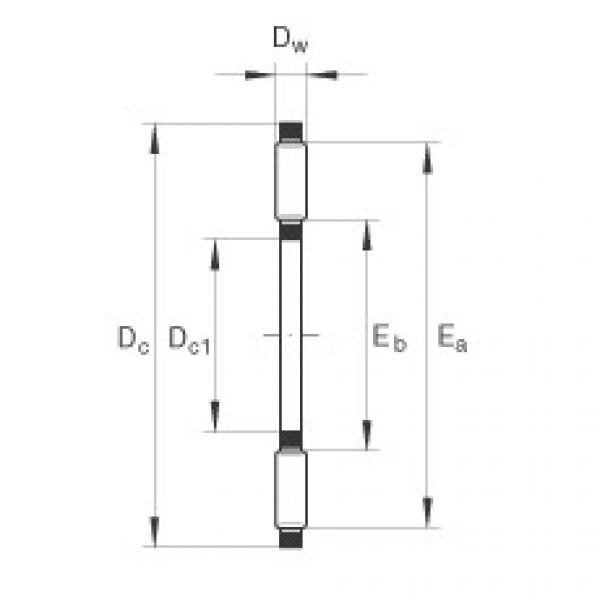 підшипник TC1018 INA #1 image