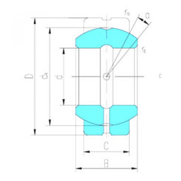 підшипник GE25ES LS #1 image