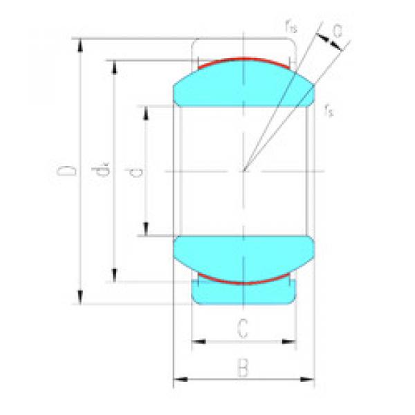 підшипник GEG35ET-2RS LS #1 image