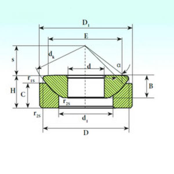 підшипник GX 80 CP ISB #1 image