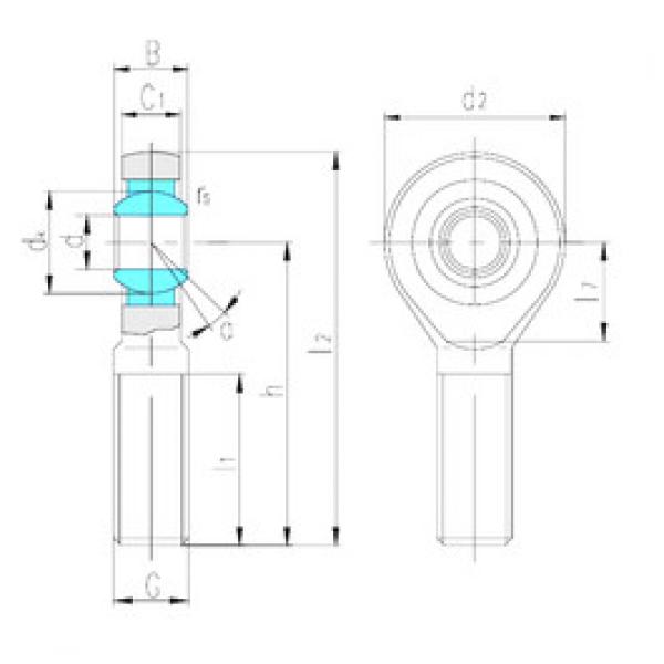 підшипник SA17ES LS #1 image