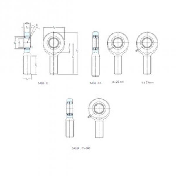 підшипник SAL45ES-2RS SKF #1 image