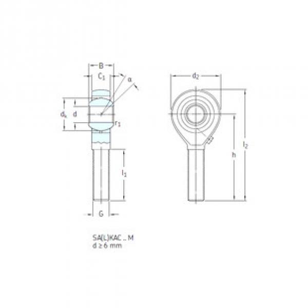 підшипник SALKAC22M SKF #1 image