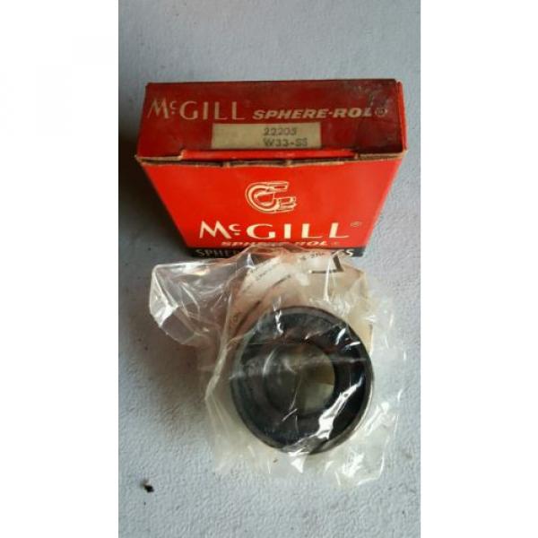 2) McGill sb-22205 W33-SS spherical bearing  sphere-rol #1 image